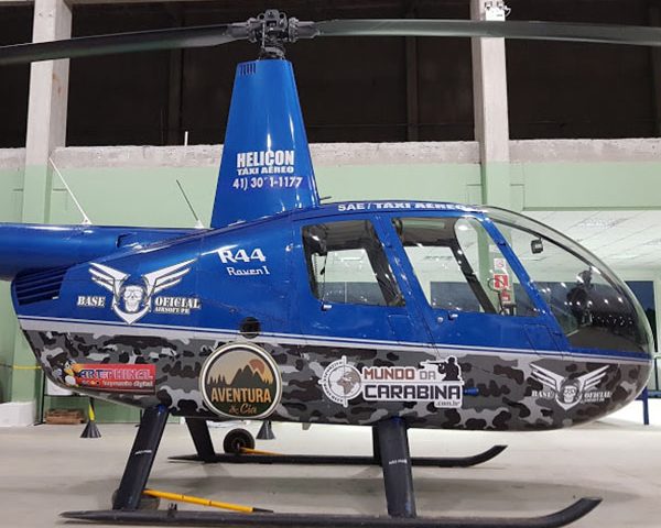 Personalização de Veículos Helicóptero